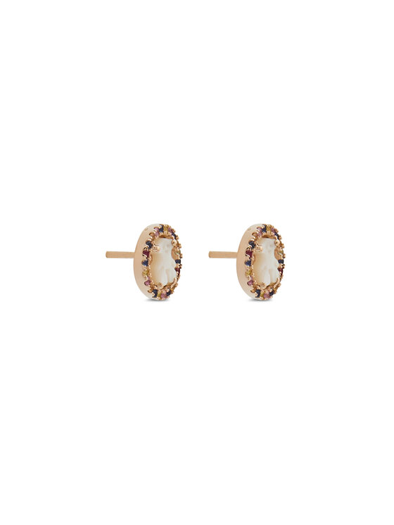 TOUS TOUS Orecchini Camille 1003633100 Placcatura in oro rosa