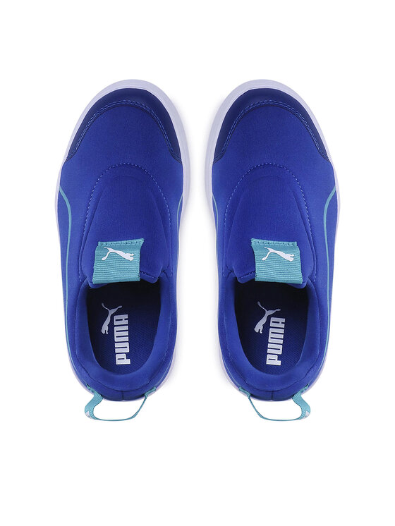 Puma Puma Sneakersy Courtflex v2 Slip On Ps 374858 11 Niebieski
