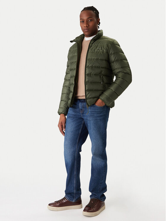 Gant Gant Kurtka puchowa 7006526 Zielony Regular Fit