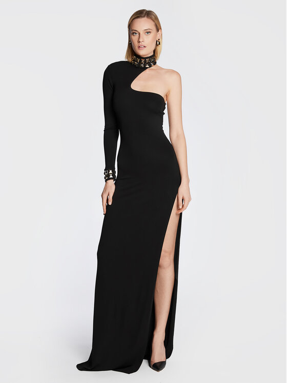 Elisabetta Franchi Elisabetta Franchi Abito da sera AB-293-27E2-V700 Nero Slim Fit