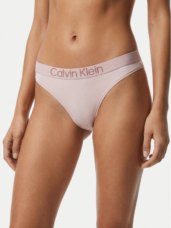 Calvin Klein Underwear Calvin Klein Underwear Chilot tanga LV00QD5292 Roz