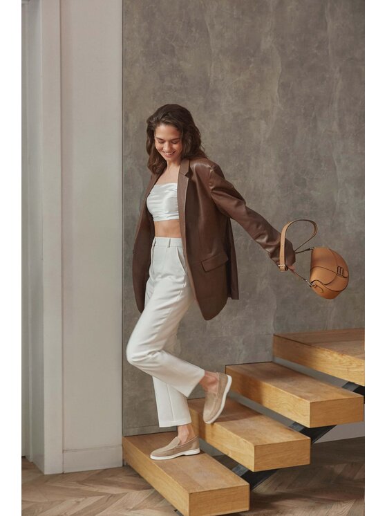 Estro Estro Mocassini ER00112380 Beige