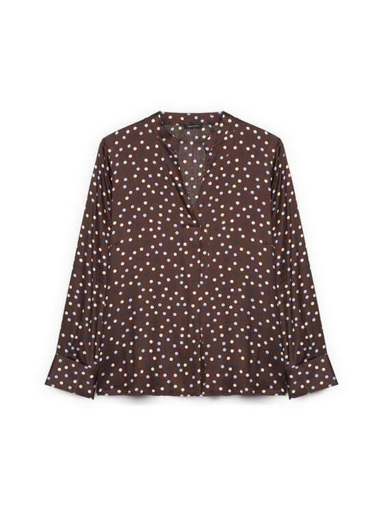 Fiorella Rubino Fiorella Rubino Blusa 2077T002462N0Z2 Marrone A-Line Fit