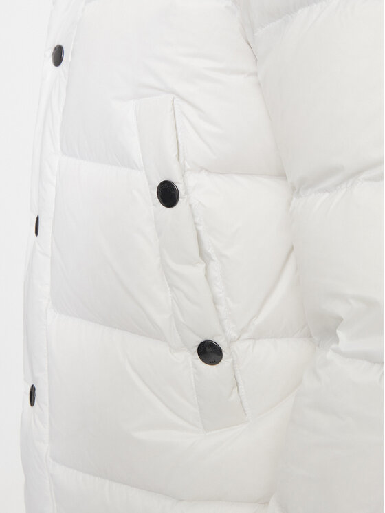 Blauer Blauer Vatovaná bunda 24WBLUC03028 Biela Regular Fit
