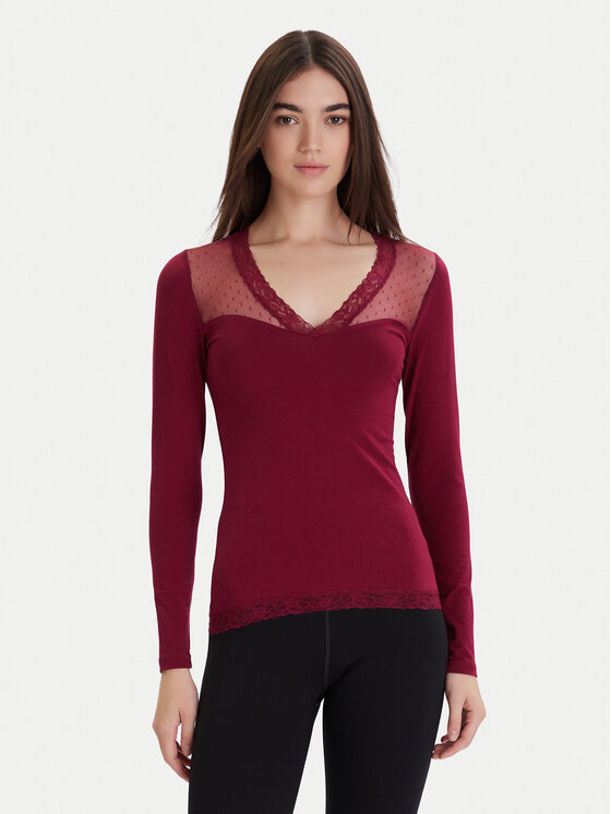 Ysabel Mora Ysabel Mora Pižamos palaidinė 19479 Rožinė Slim Fit