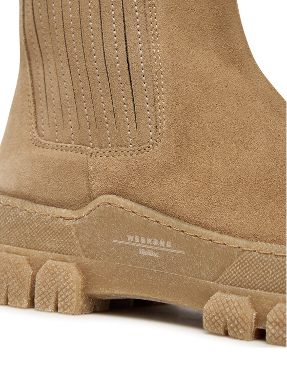 Weekend Max Mara Weekend Max Mara Klassische Stiefeletten 2525796035600 Beige