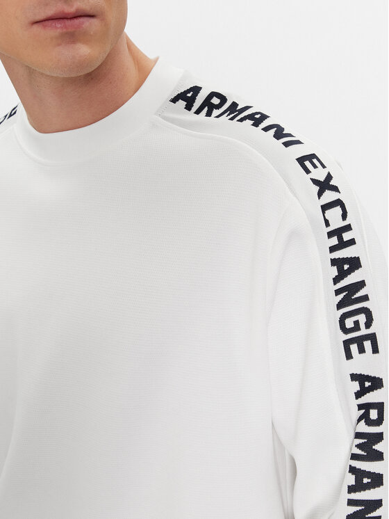 Armani exchange white sweater online