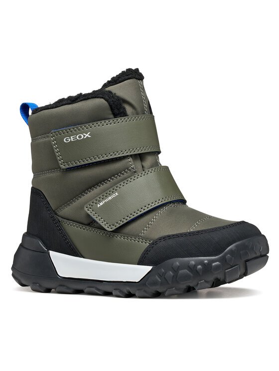 Geox Geox Cizme de zăpadă J Trekkyup Boy B Abx J66MBA 0FU54 C3XK4 M Verde închis