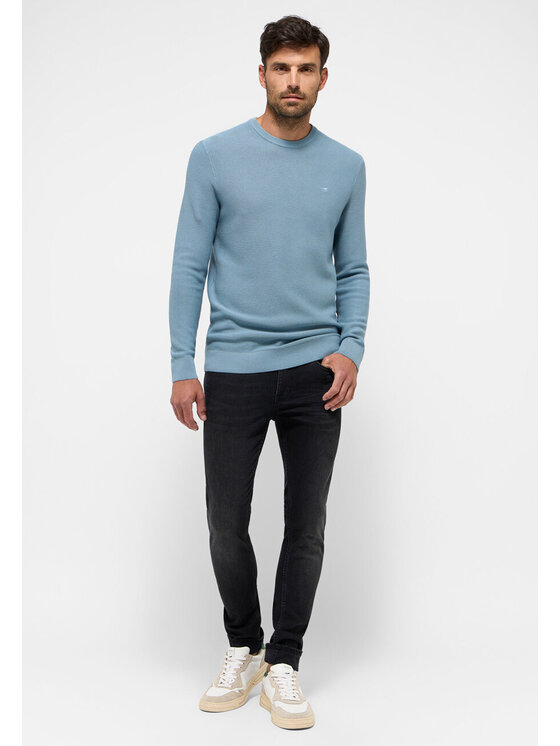 Mustang Mustang Maglione ELLIOT Blu Regular Fit