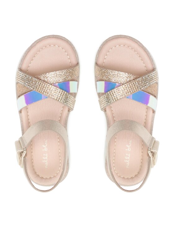 Nelli Blu Nelli Blu Sandali CM220813-7 Zlata