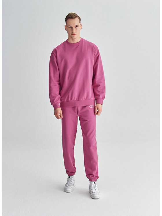 Pako Lorente Pako Lorente Spodnie dresowe C22SF-WD-00 Różowy Oversize