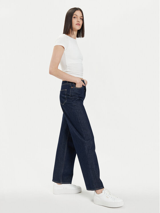Gina Tricot Gina Tricot T-shirt 21319 Bijela Slim Fit