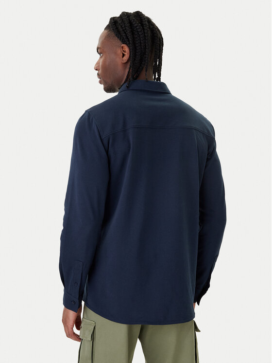 Aeronautica Militare Aeronautica Militare Košeľa 261CA1313UP00408 Tmavomodrá Regular Fit