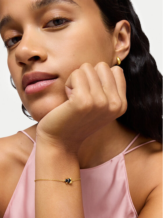 TOUS TOUS Bransoletka Bold Bear Gem 1004228600 Złoty