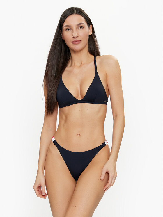 Tommy Hilfiger Tommy Hilfiger Vrchní část bikin UW0UW05374 Tmavomodrá