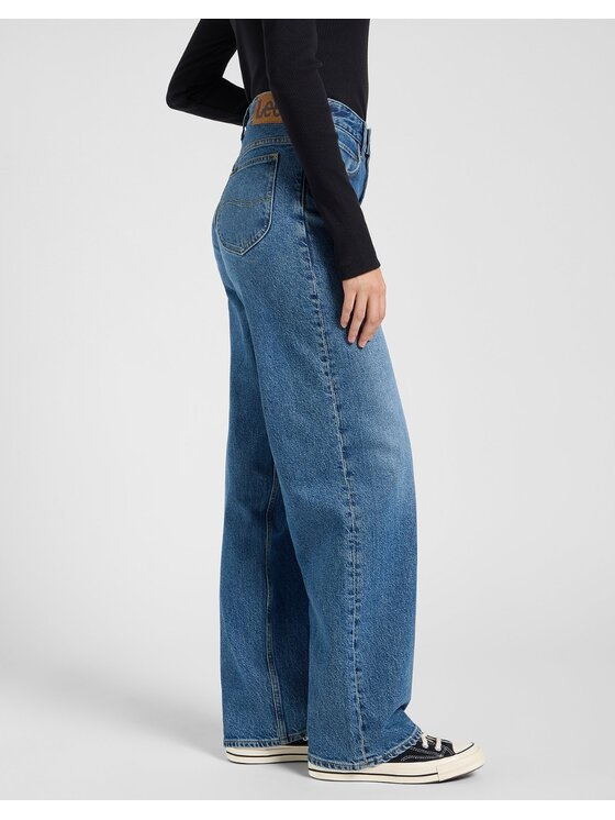 Lee Lee Jeans Rider Loose Blu Loose Fit
