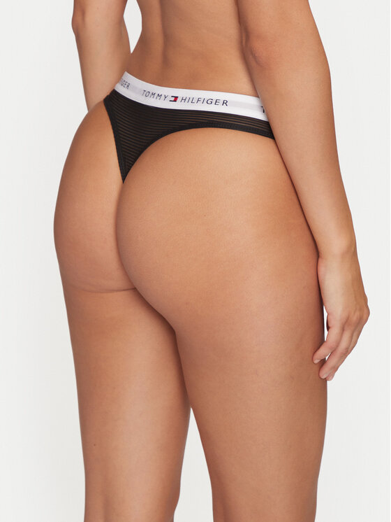 Tommy Hilfiger Tommy Hilfiger Набір з 3 пар стрінгів UW0UW05532 Чорний