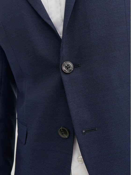 Jack&Jones Jack&Jones Κοστούμι Solaris 12148166 Σκούρο μπλε Super Slim Fit