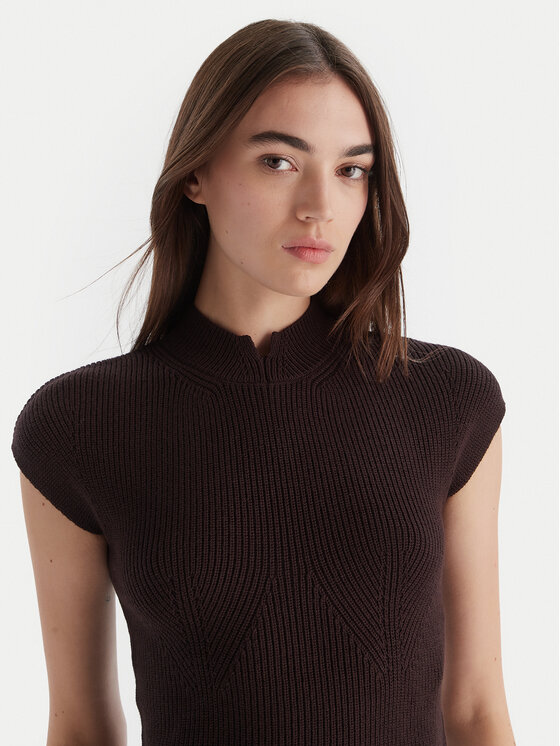 TWINSET TWINSET Blúzka 252TT3550 Hnedá Regular Fit