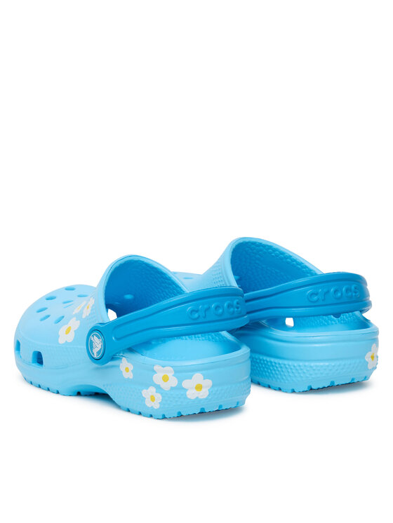 Crocs Crocs Şlapi Classic Daisy Clog 211257 Albastru