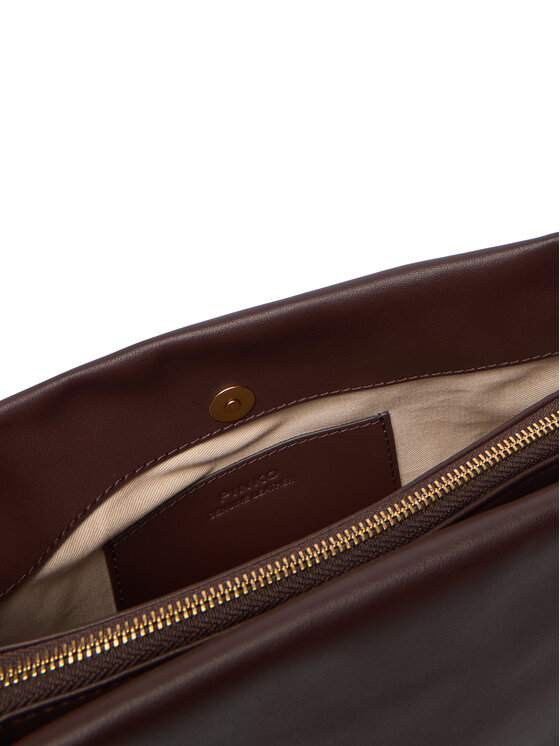 PINKO PINKO Handtasche Triplet Mini AI 25-26 PLTT 105883 A0QO Dunkelrot