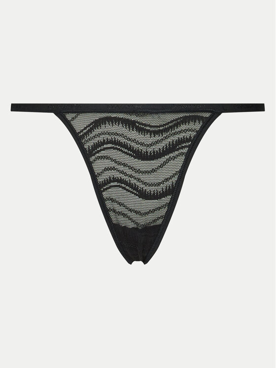 Calvin Klein Underwear Calvin Klein Underwear Στρίνγκ 000QD3994E Μαύρο