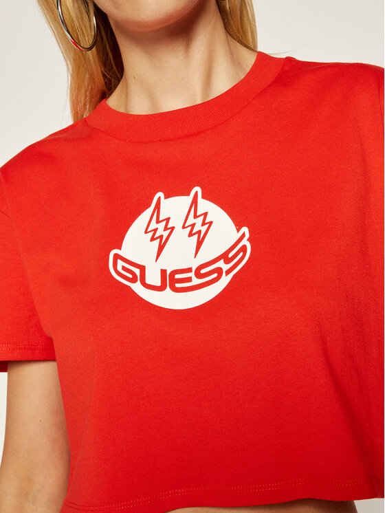 T-shirt J BALVIN W0FI0W R9XF0 Rosso Regular Fit