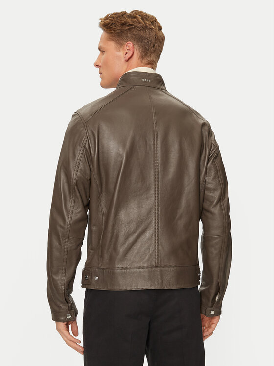 BOSS Boss Odinė striukė H-Mansell2 50518906 Ruda Regular Fit