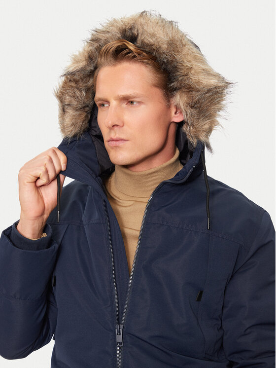 Jack&Jones Jack&Jones Parka Construct 12258406 Dunkelblau Regular Fit