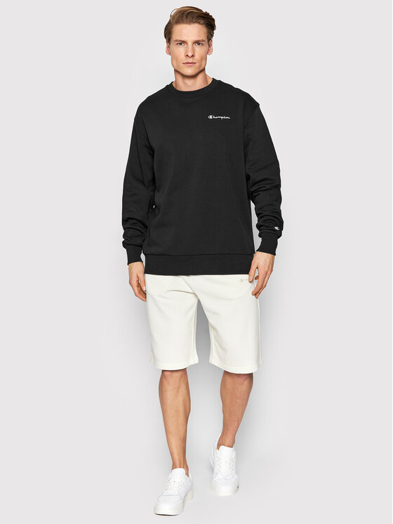 Champion Felpa Eco Future 217399 Nero Custom Fit Modivo