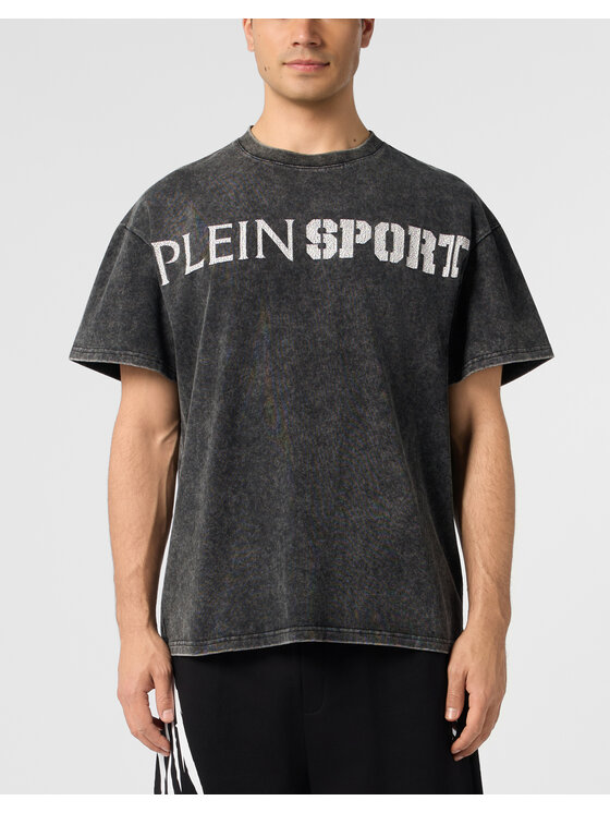 Plein Sport Plein Sport Tričko 31017 Čierna Regular Fit