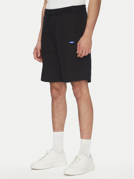 HUGO Športové kraťasy Nasensio 50522364 Čierna Regular Fit