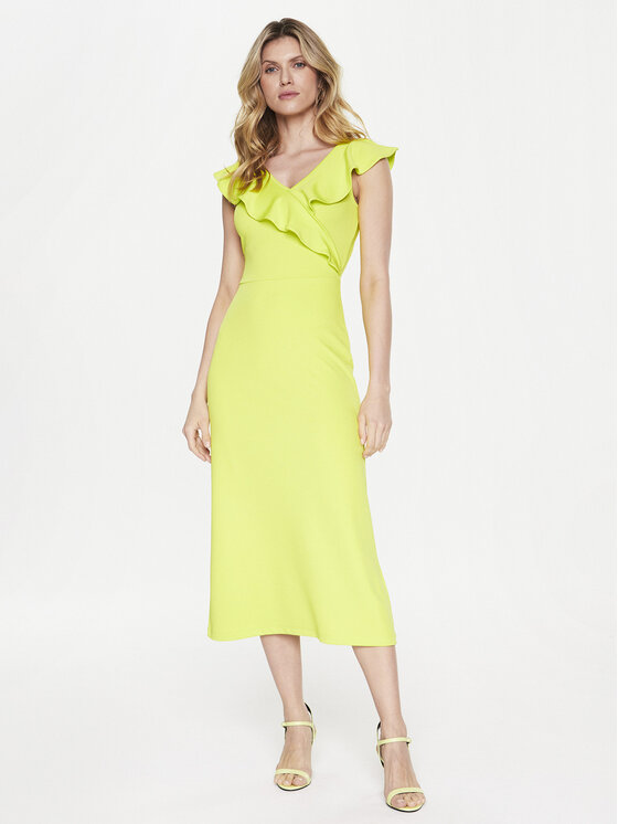 Silvian Heach Silvian Heach Kleid für den Alltag GPP23299VE Gelb Regular Fit
