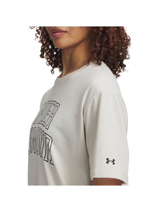 Under Armour Under Armour T-Shirt 6007883 Biały Oversize