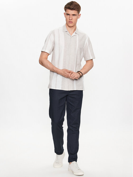 Only & Sons Only & Sons Koszula 22026109 Szary Regular Fit