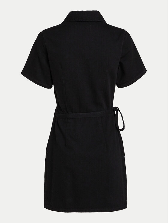 Calvin Klein Jeans Calvin Klein Jeans Kleid für den Alltag J20J223666 Schwarz Slim Fit