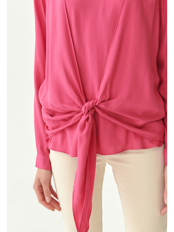 TATUUM TATUUM Halenka ORA Růžová Loose Fit