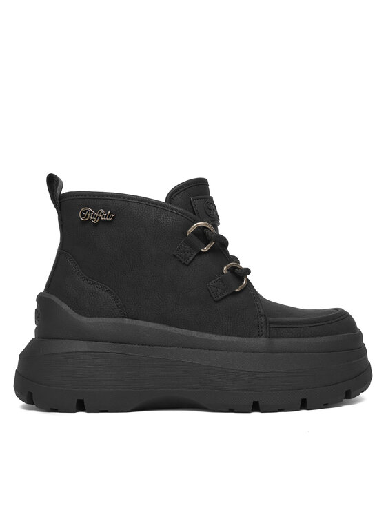 Buffalo Buffalo Bokacsizma Olympia Chukka Warm 1622613 Fekete