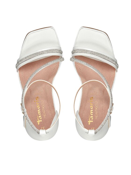 Tamaris Tamaris Sandali 1-28365-20 Bianco