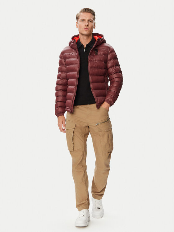 Blauer Blauer Μπουφάν χειμωνιάτικο Charles 26WBLUC02218 Καφέ Regular Fit