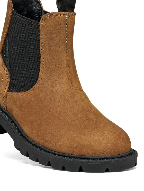 Geox Geox Μποτάκια με λάστιχο J Shaylax Boy J16FAA 00045 C0034 M Καφέ