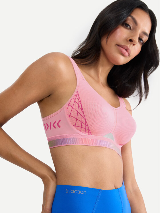 Triumph Triumph Αθλητικό σουτιέν Triaction Cardio Flow 10205923 Ροζ