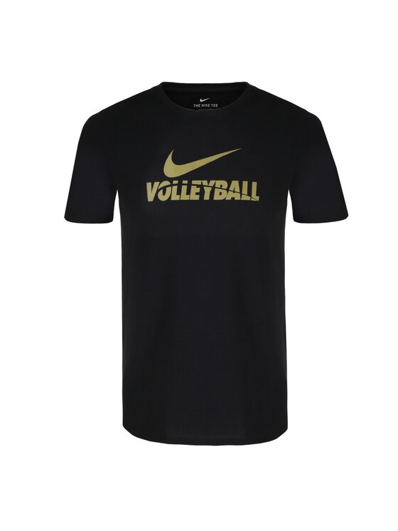 Nike Nike T-Shirt TRAINING TEE Czarny Basic Fit