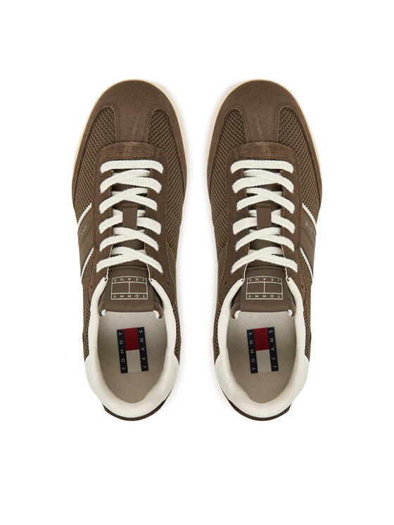 Tommy Jeans Tommy Jeans Sneakersy Tjw Low Profile Runner EN0EN02862 Hnedá