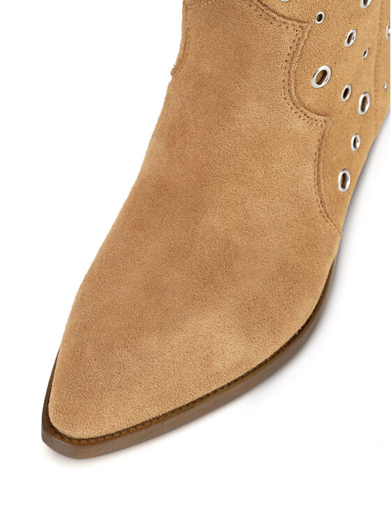 Badura Badura Cizme și botine cowboy ORCHID-V365-C-191-1 Bej