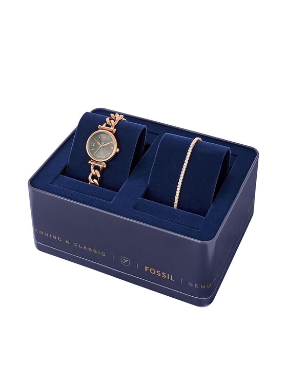 Fossil Pulkstenis ES5378SET Rozā