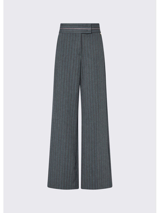 Liu Jo Liu Jo Pantalone da abito CF6270T880AD3087 Grigio Regular Fit