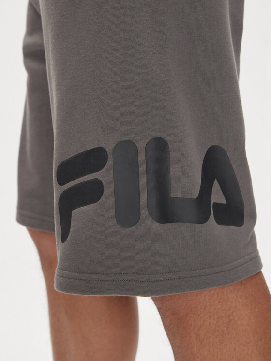 Fila Fila Pantaloni scurți sport Lezinnes FAM0870 Gri Regular Fit