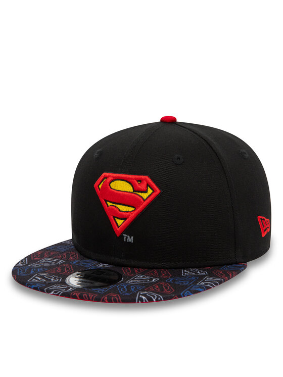New Era New Era Cappellino Kids Super Aop 950 Supman 60435015 S Nero