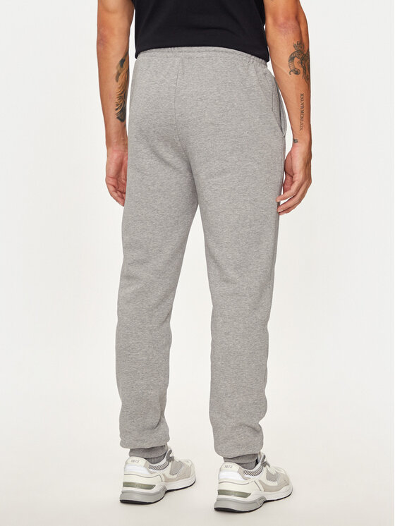 Napapijri Napapijri Spodnie dresowe M-box Logo NP0A4I32 Szary Regular Fit